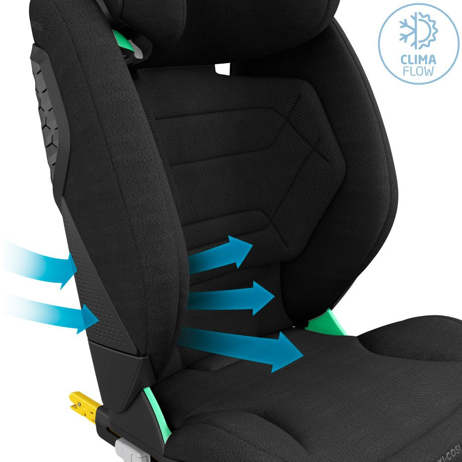 Maxi-Cosi RodiFix Pro2 i-Size Car Seat - Authentic Black - Pramsy