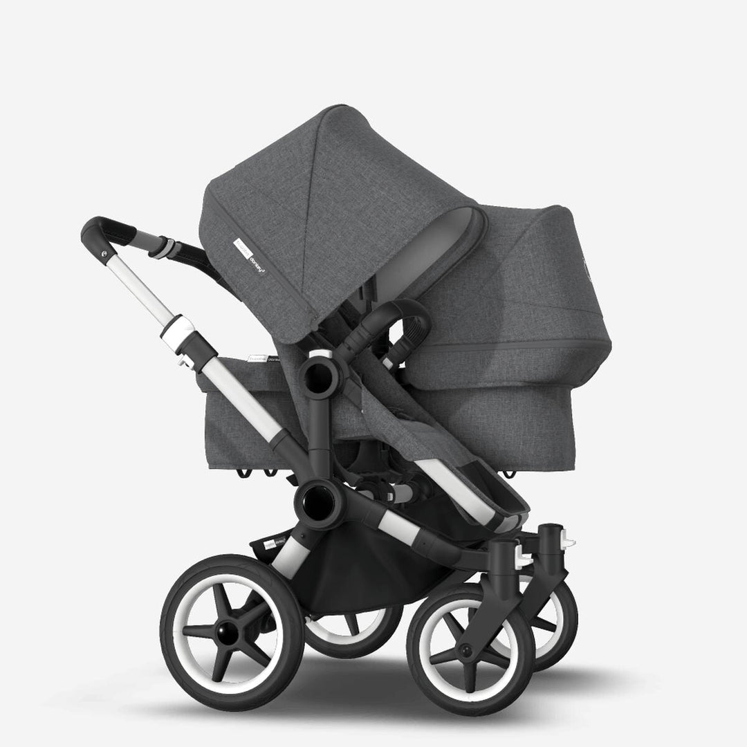 bugaboo donkey 3 grey melange Refurbished Bugaboo Donkey 3 Duo