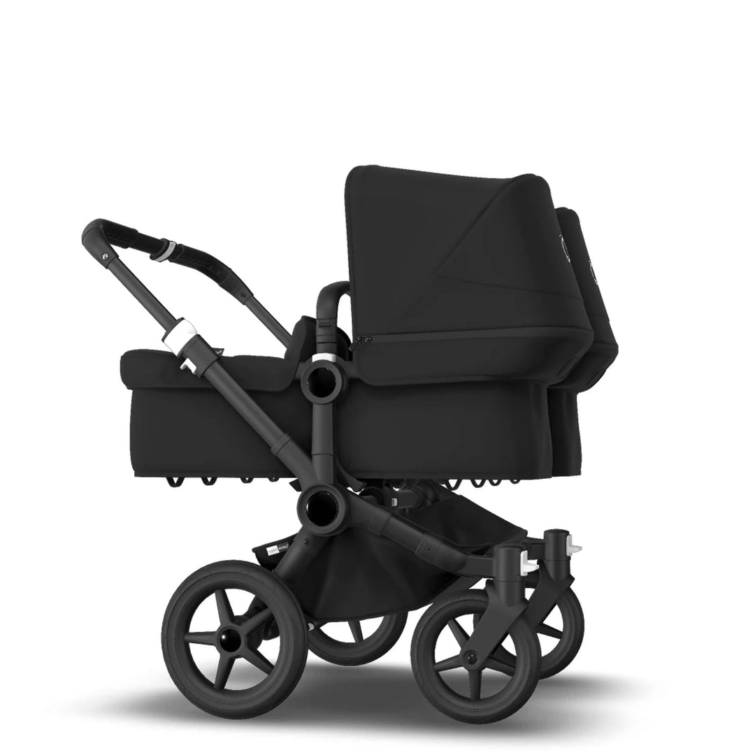 Refurbished Bugaboo Donkey 3 Twin - Black on Black - Pramsy