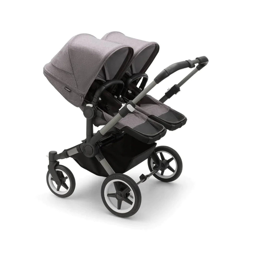 Refurbished Bugaboo Donkey 5 Twin Complete - Grey Melange