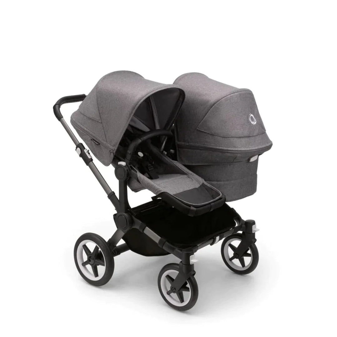 Refurbished Bugaboo Donkey 5 Twin Complete - Grey Melange